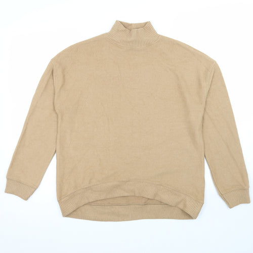 New Look Womens Brown  Knit Pullover Jumper Size S