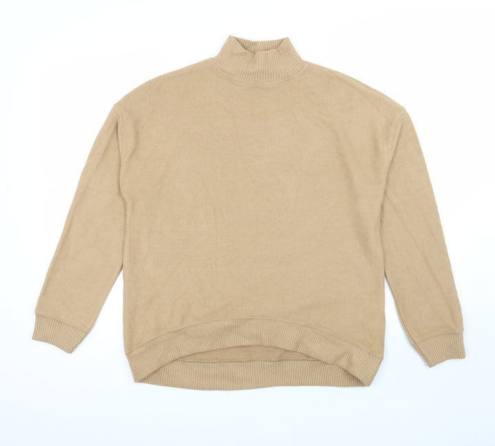 New Look Womens Brown Knit Pullover Jumper Size S