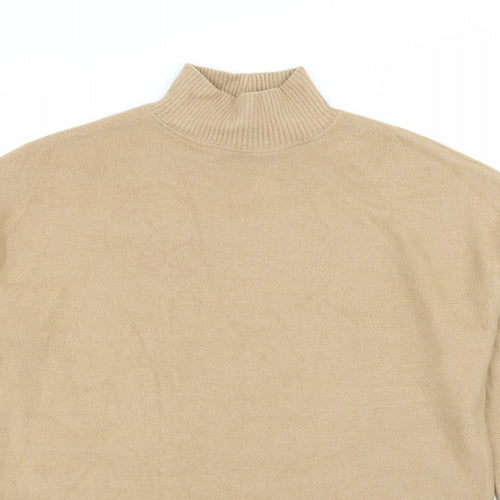 New Look Womens Brown  Knit Pullover Jumper Size S