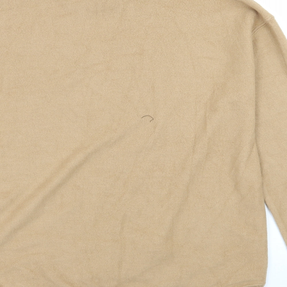 New Look Womens Brown  Knit Pullover Jumper Size S
