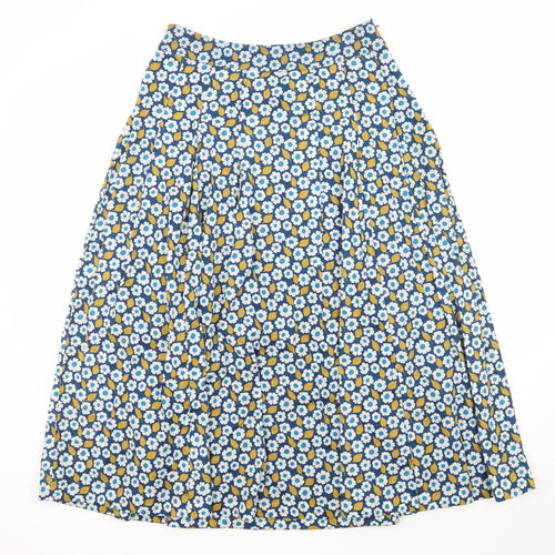Seasalt Womens Blue Floral  Maxi Skirt Size 8