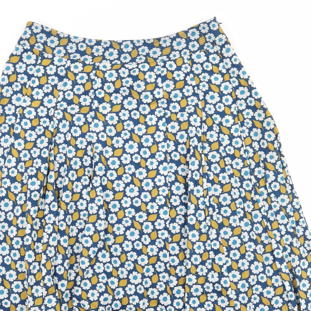 Seasalt Womens Blue Floral  Maxi Skirt Size 8