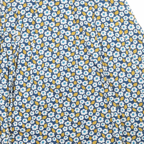 Seasalt Womens Blue Floral  Maxi Skirt Size 8