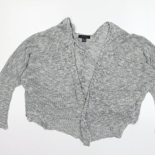 Atmosphere Womens Grey  Knit Cardigan Jumper Size 6
