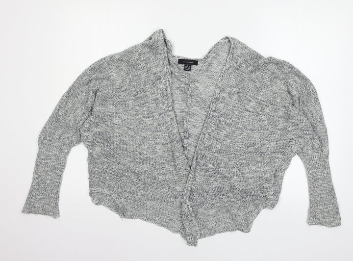 Atmosphere Womens Grey Knit Cardigan Jumper Size 6