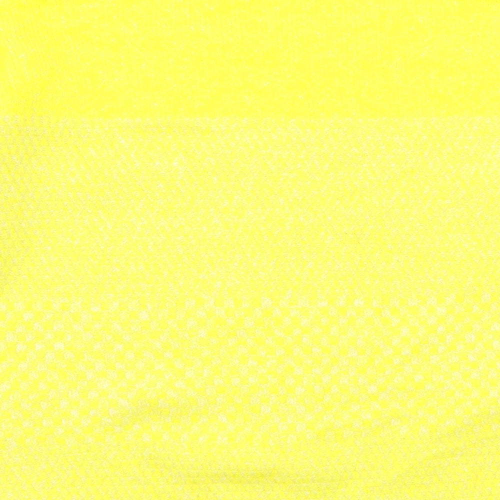 TU Womens Yellow  Knit Pullover Jumper Size 14