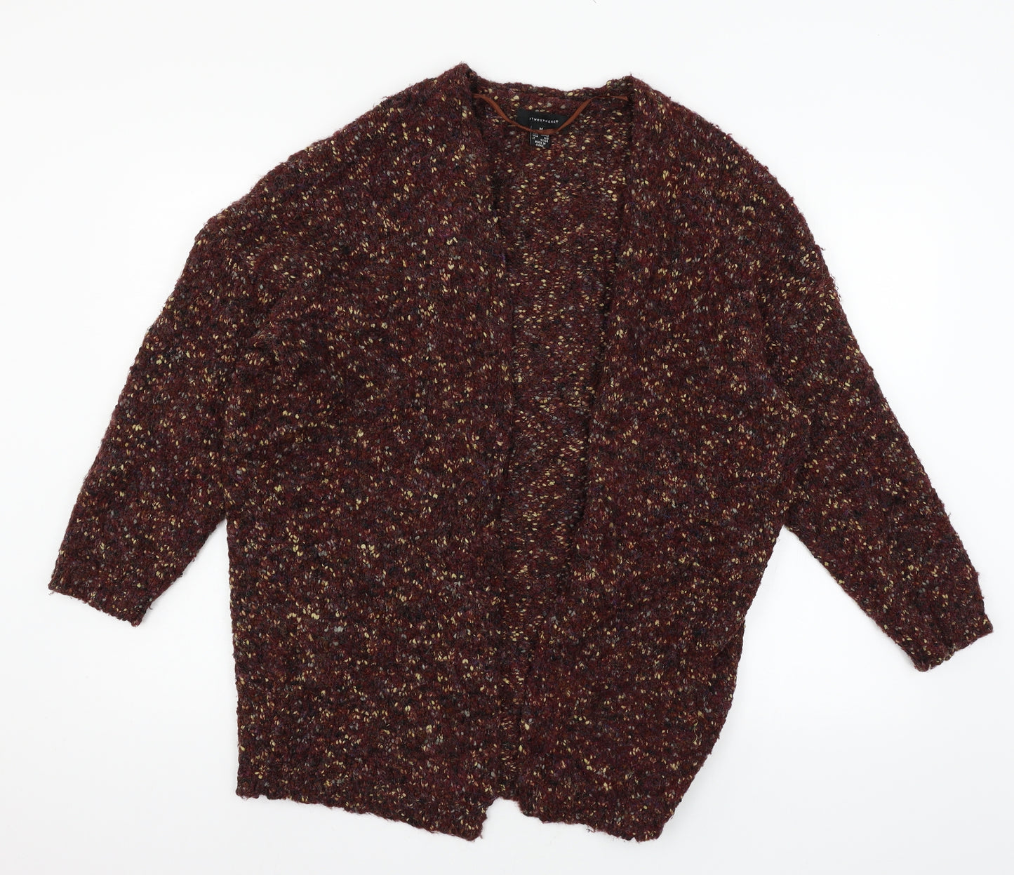 Atmosphere Womens Brown  Knit Cardigan Jumper Size 10