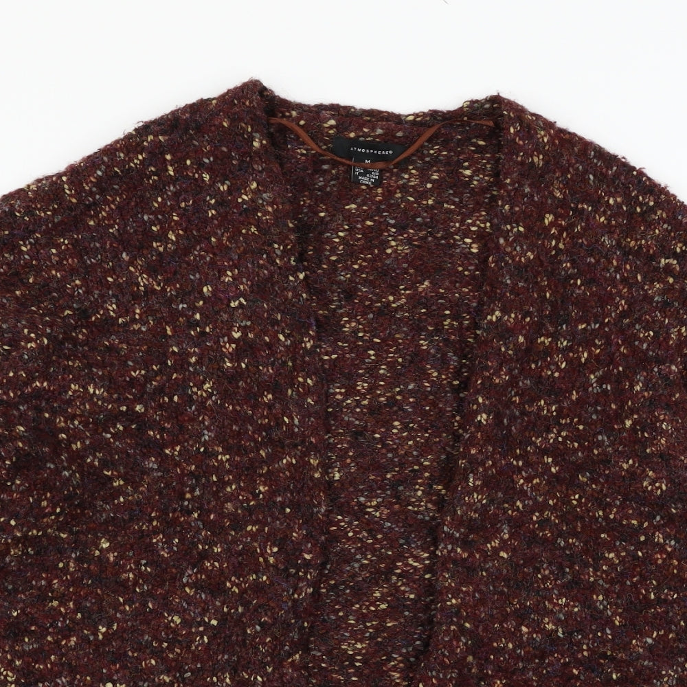 Atmosphere Womens Brown  Knit Cardigan Jumper Size 10