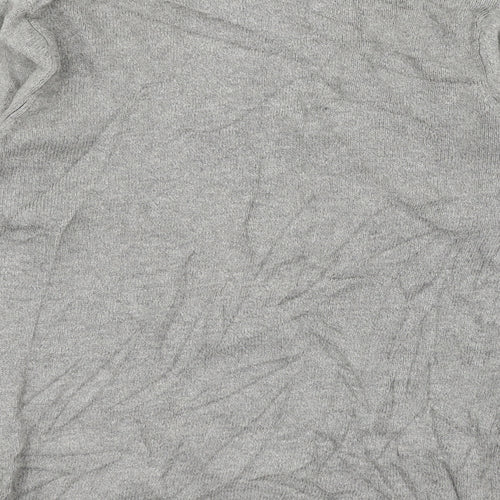 Twisted Soul Mens Grey  Knit Pullover Jumper Size S