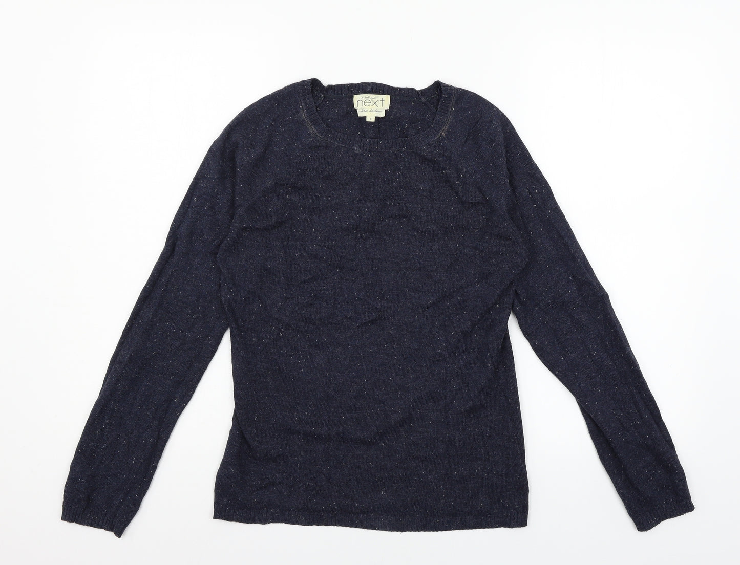 NEXT Womens Blue  Knit Pullover Jumper Size 8