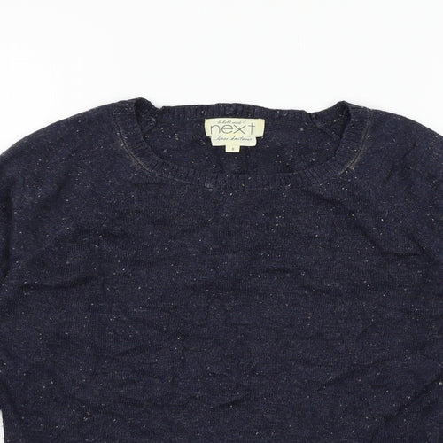 NEXT Womens Blue  Knit Pullover Jumper Size 8