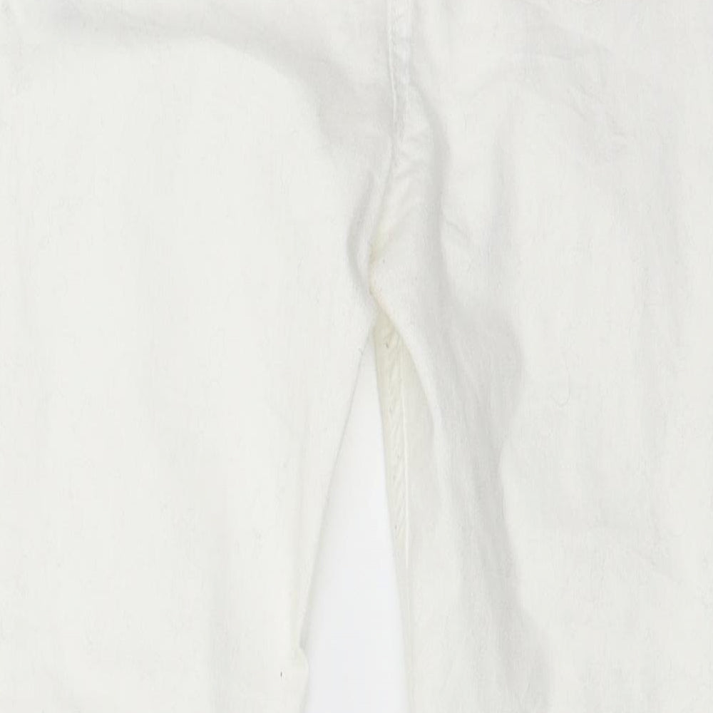 Matalan Girls White  Denim Jegging Jeans Size 12 Years