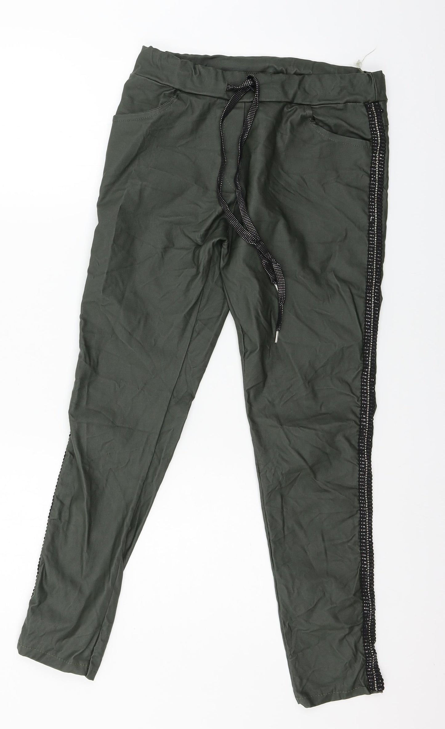 Preworn Womens Green   Trousers  Size 30 in L26 in