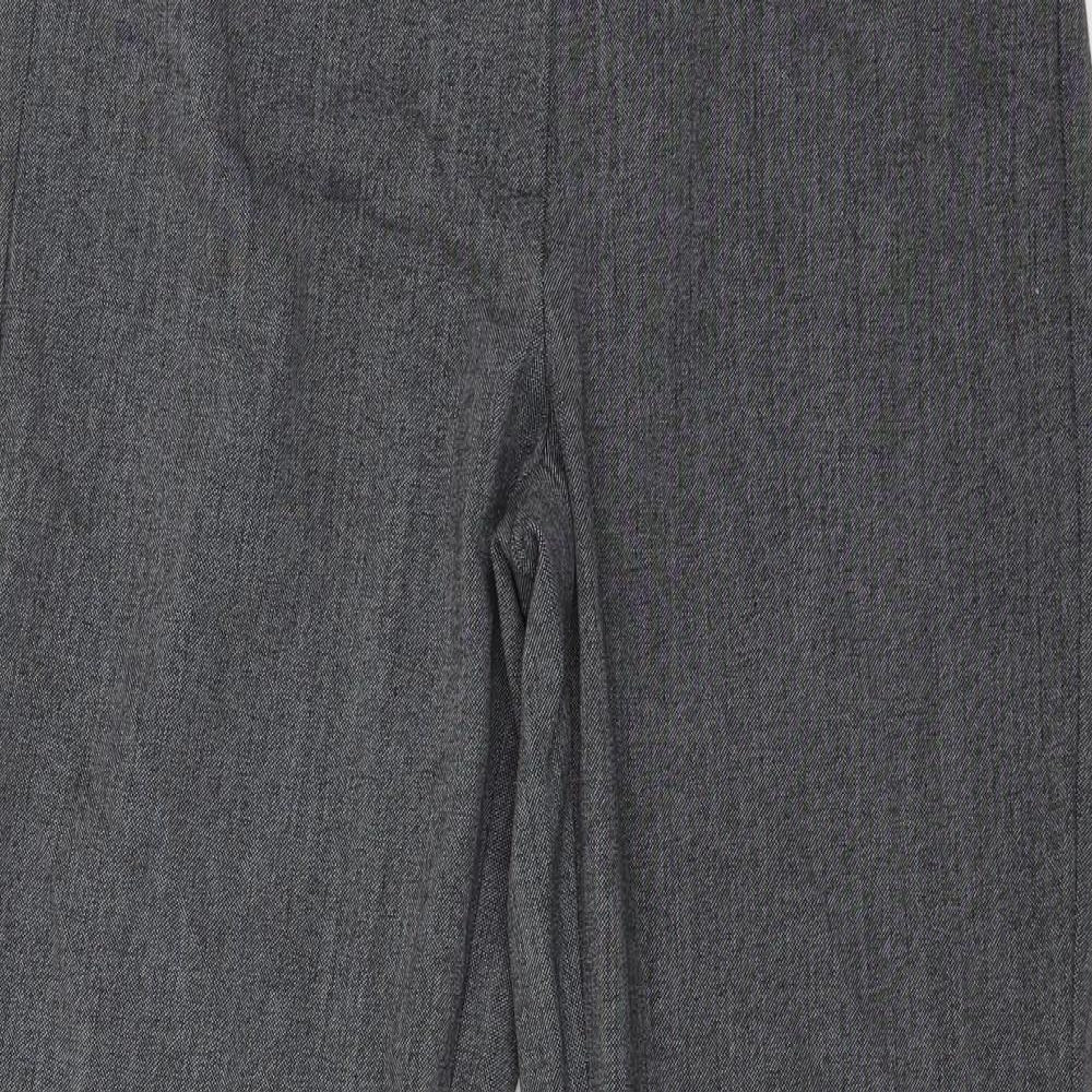 Debenhams Womens Grey   Trousers  Size 6 L27 in