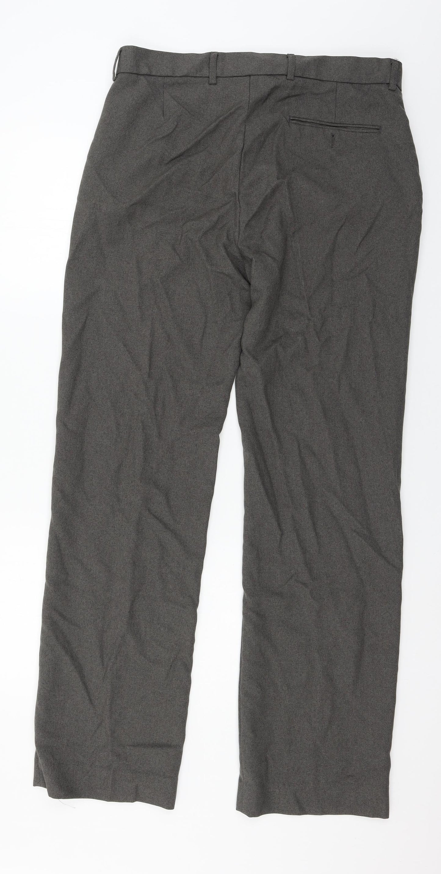 George Mens Grey   Trousers  Size 34 in L33 in
