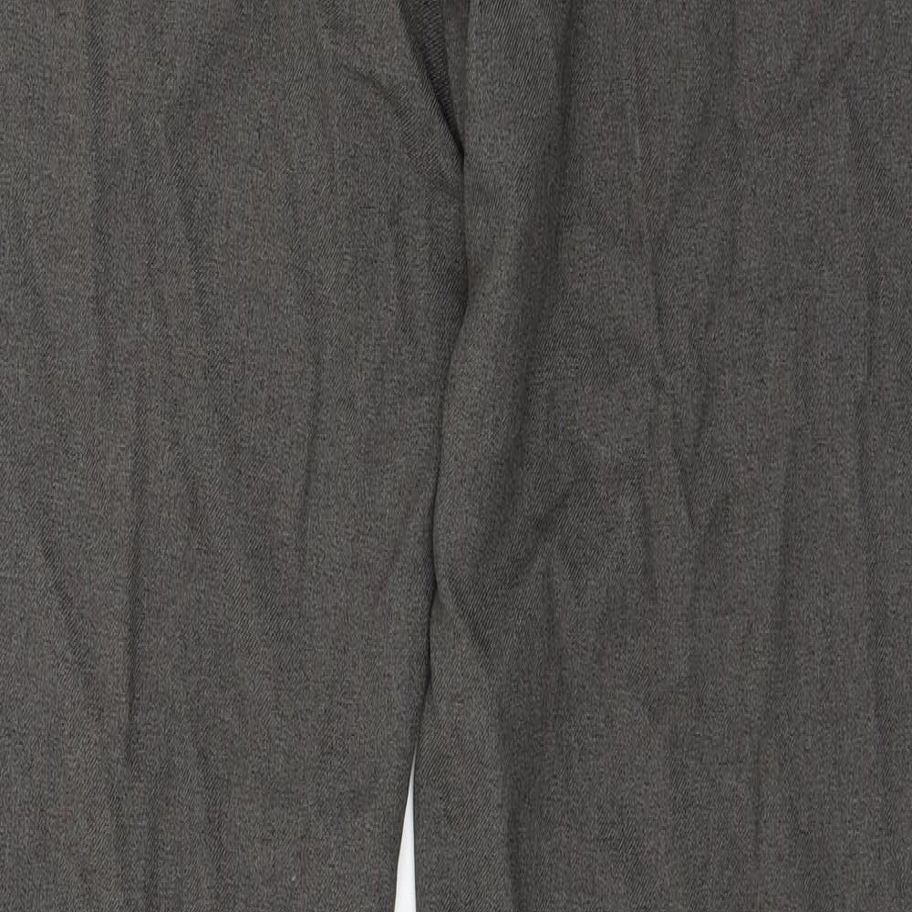 George Mens Grey   Trousers  Size 34 in L33 in