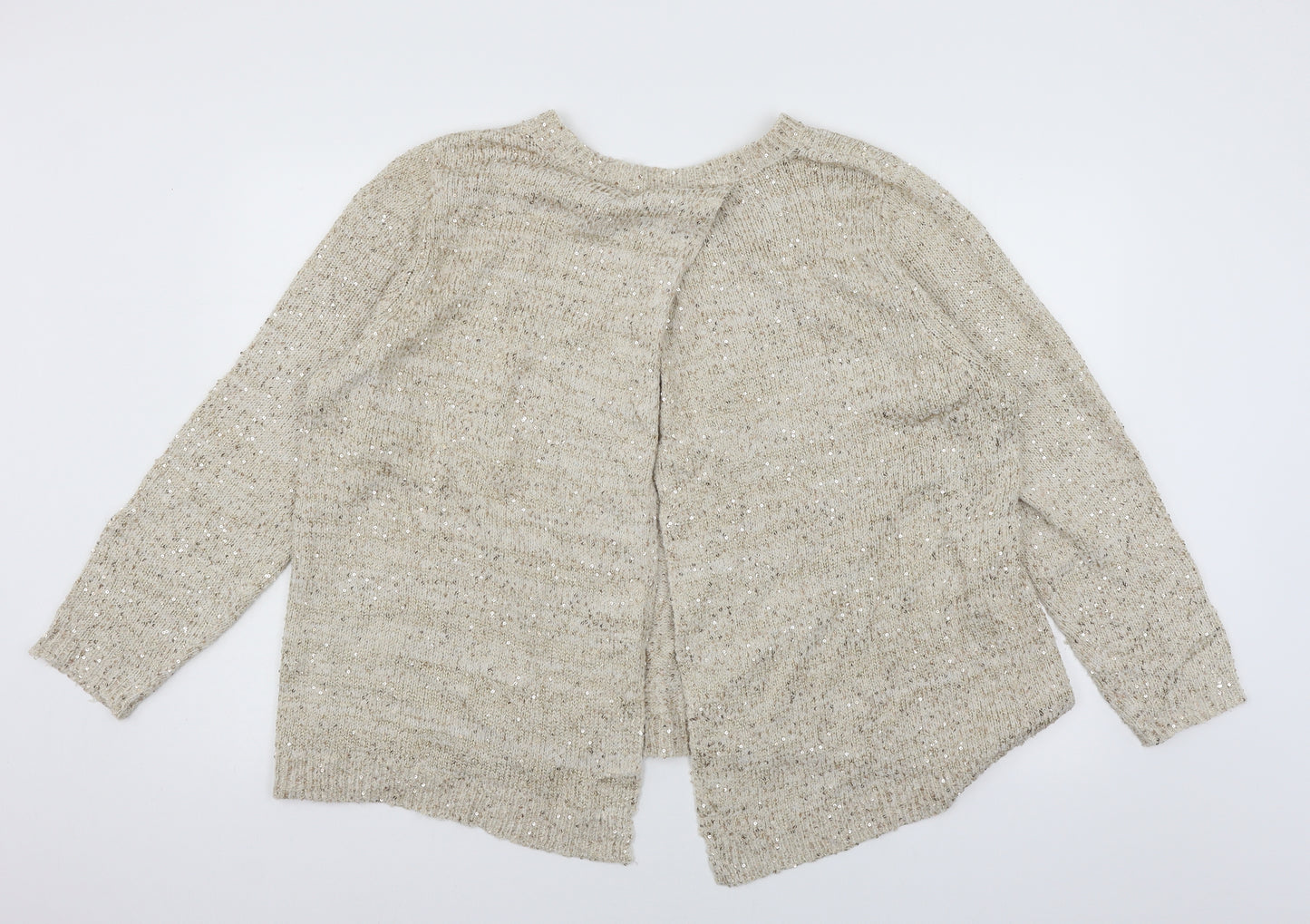 George Womens Ivory  Knit Pullover Jumper Size 24