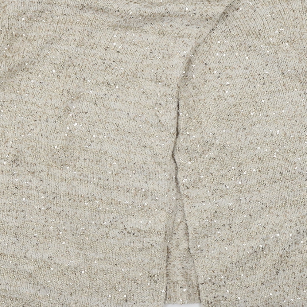 George Womens Ivory  Knit Pullover Jumper Size 24