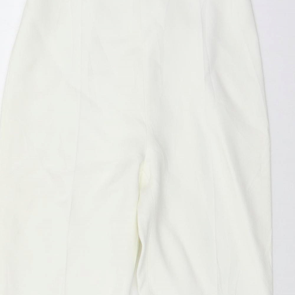 ANTONIO BERARDI Womens White   Trousers  Size 28 in L25 in