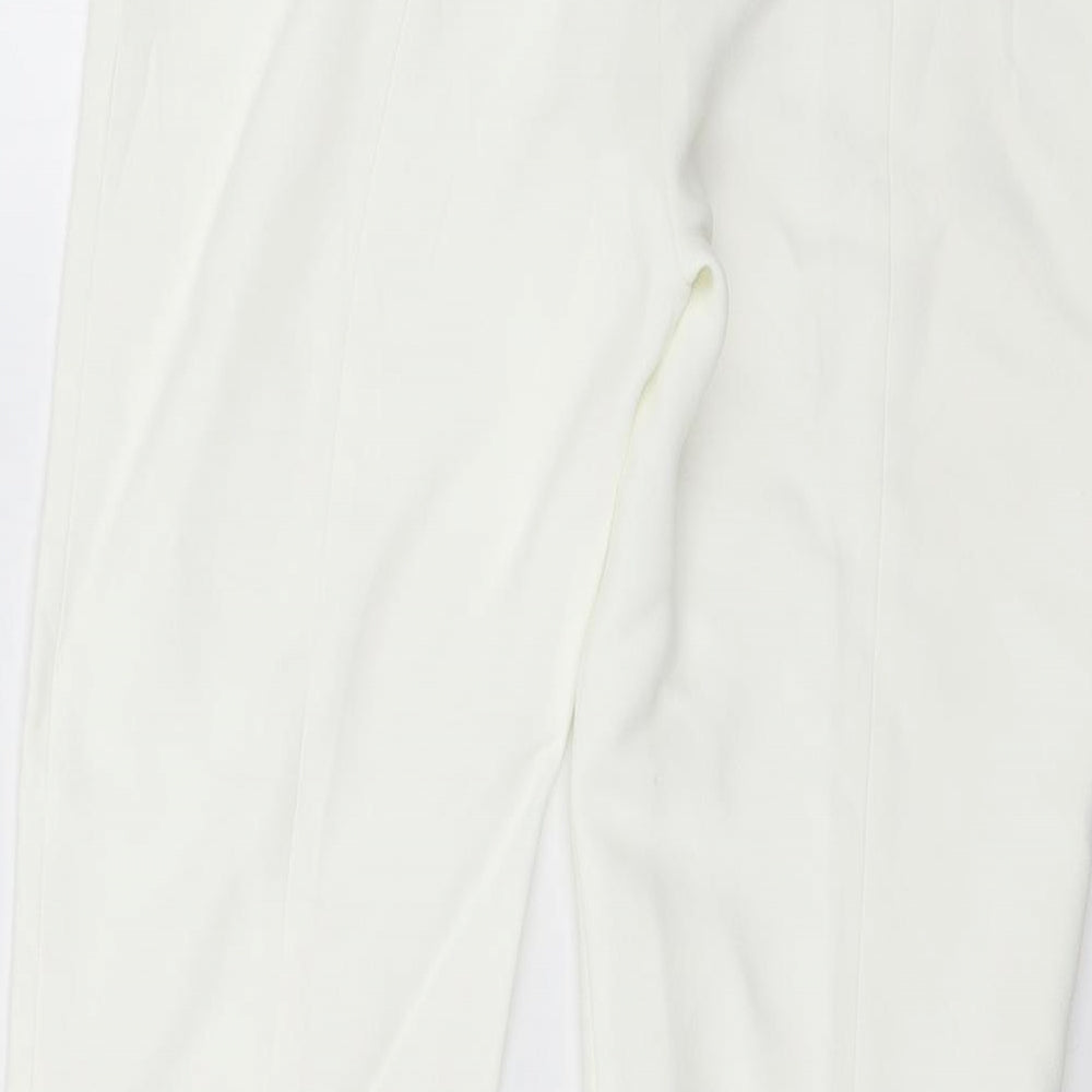 ANTONIO BERARDI Womens White   Trousers  Size 28 in L25 in