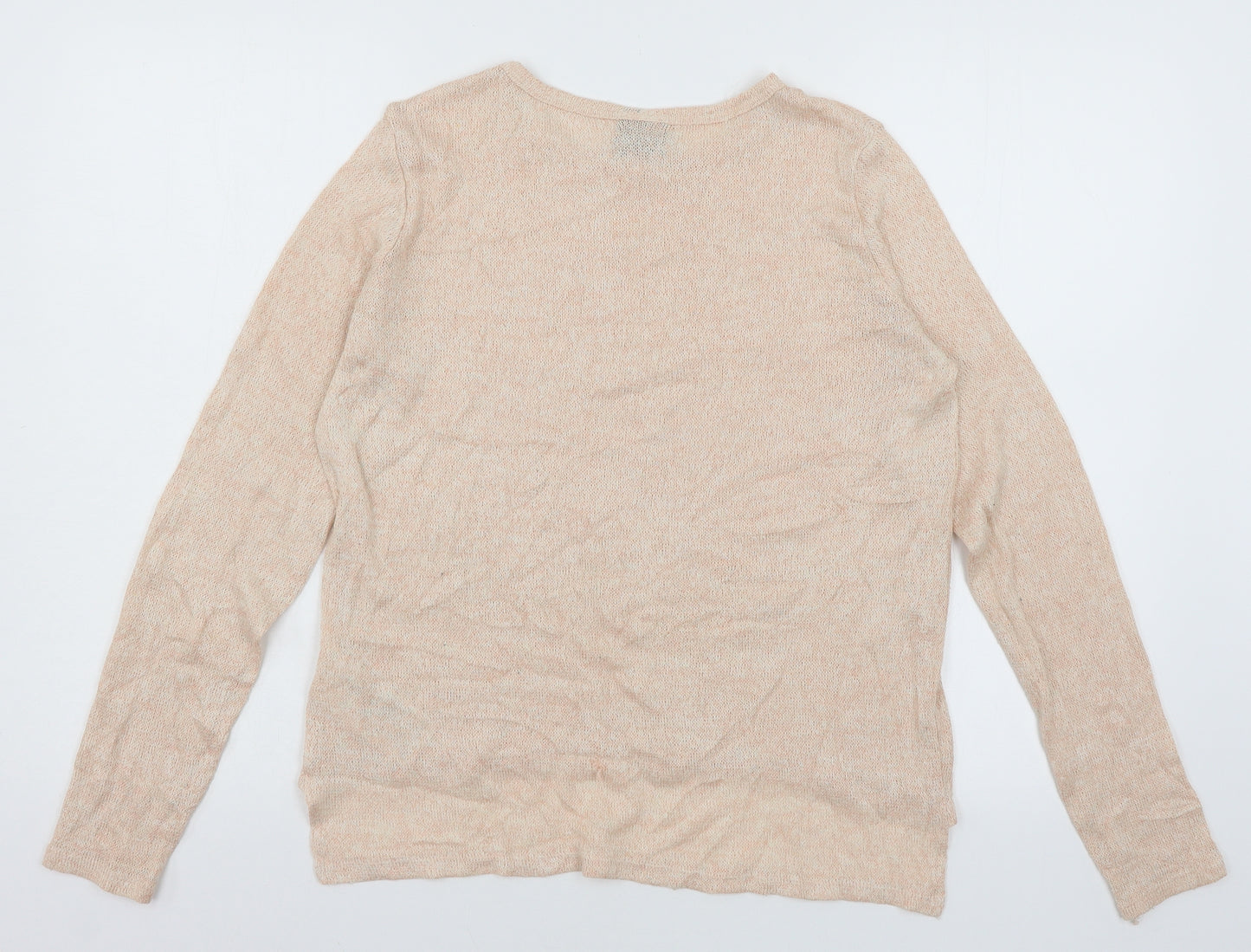 VERO MODA Womens Pink  Knit Pullover Jumper Size S