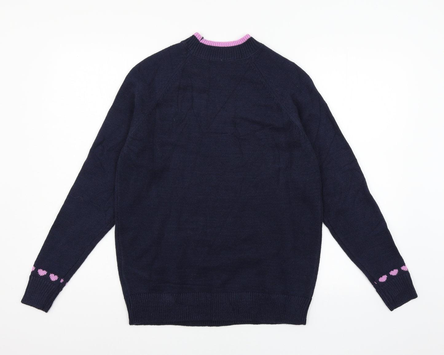 Marks and Spencer Womens Blue  Knit Pullover Jumper Size XS