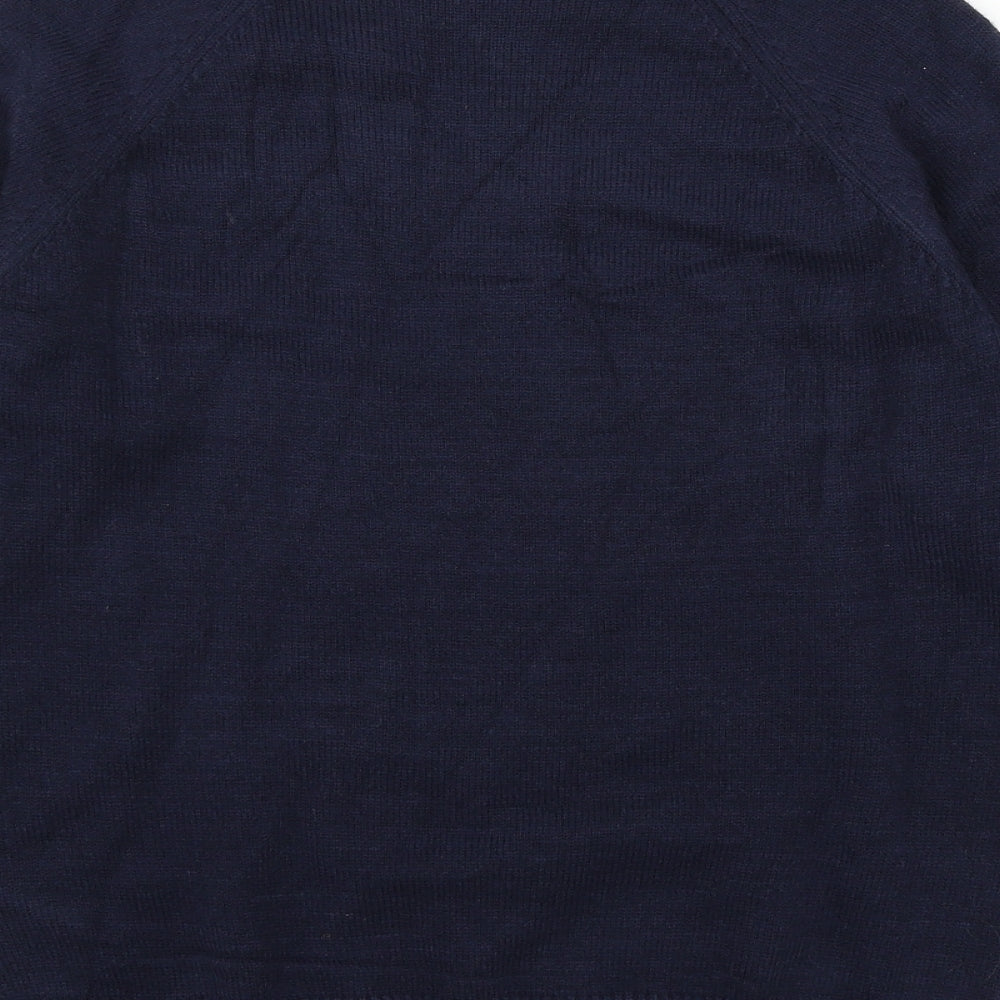 Marks and Spencer Womens Blue  Knit Pullover Jumper Size XS