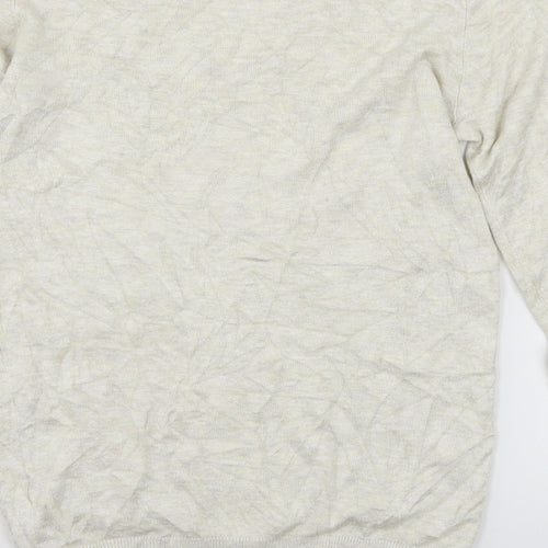 Dorothy Perkins Womens Ivory  Knit Pullover Jumper Size 8