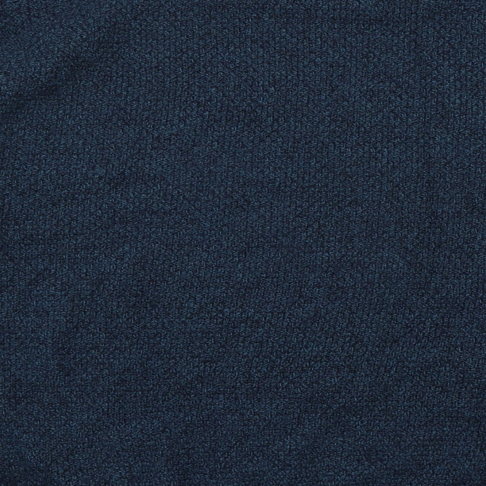 Easy Mens Blue  Knit Pullover Jumper Size XL