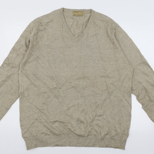 Marks and Spencer Mens Brown  Knit Pullover Jumper Size L