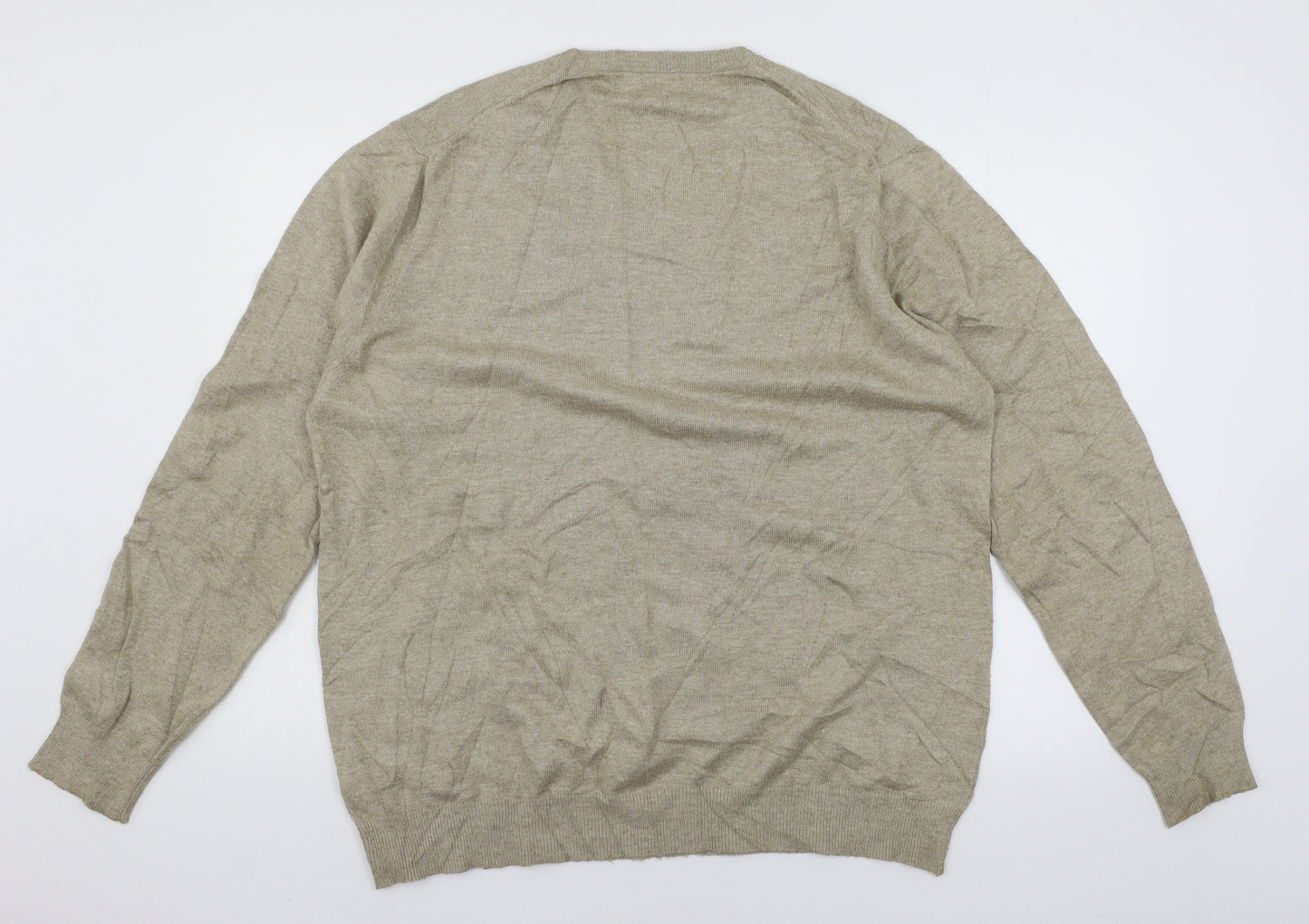 Marks and Spencer Mens Brown  Knit Pullover Jumper Size L