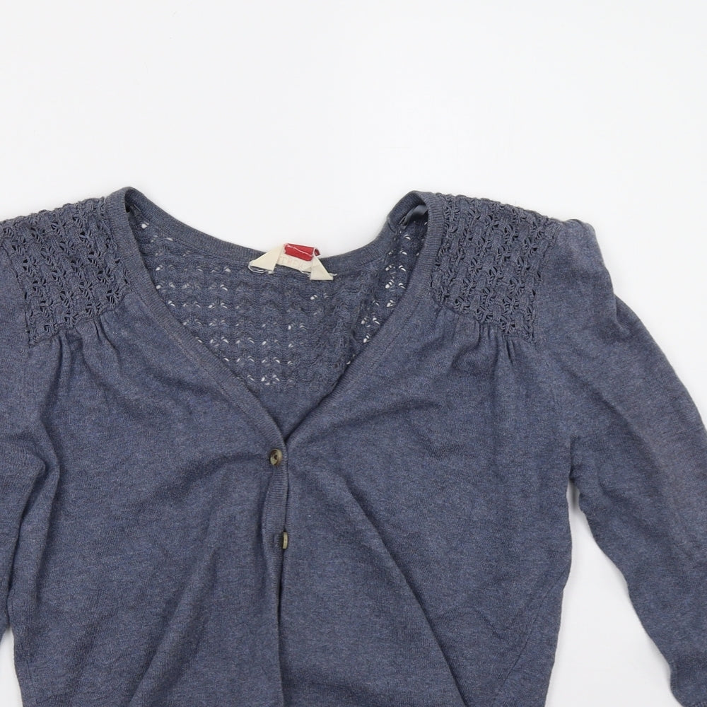 Falmer Heritage Womens Blue   Cardigan Jumper Size 10