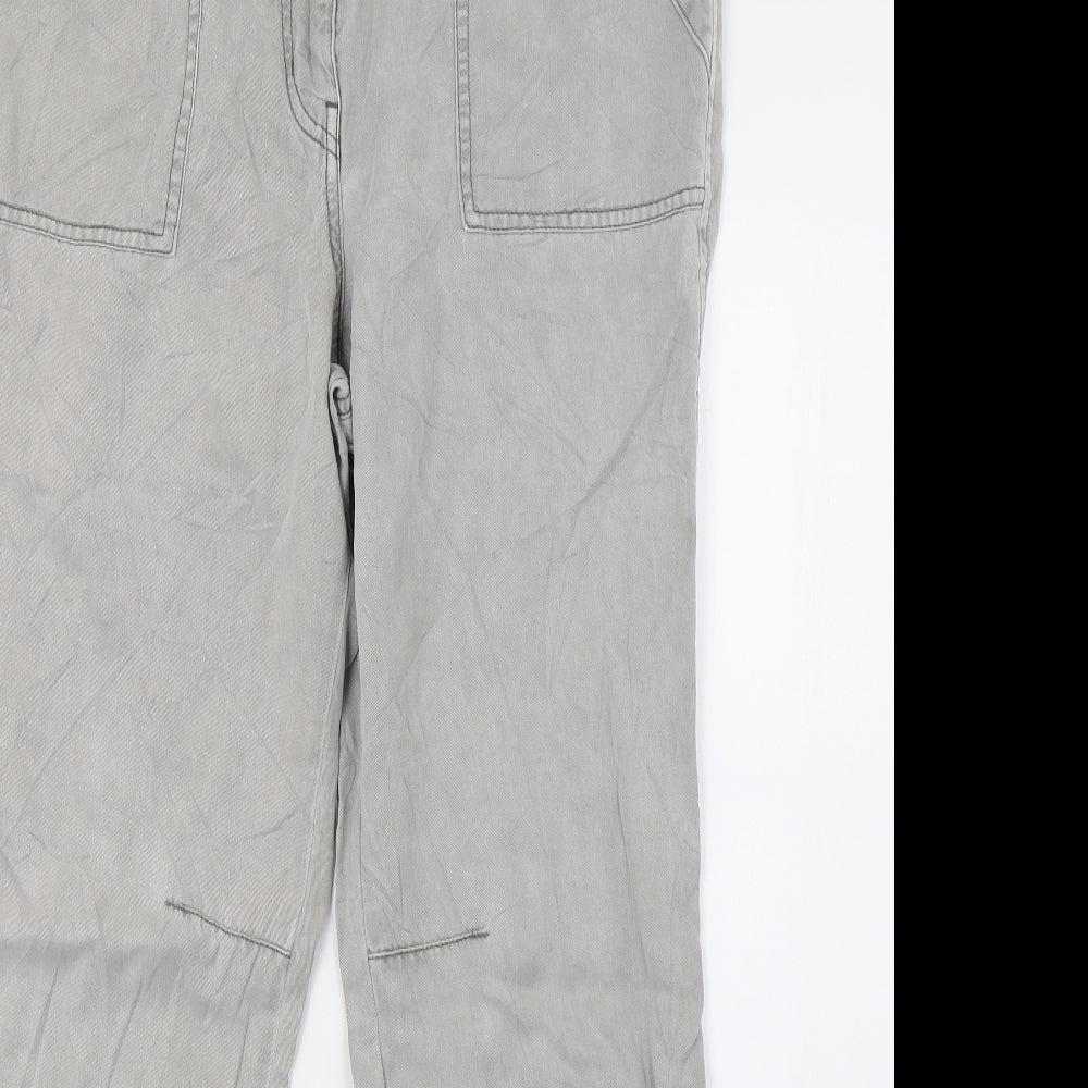 Marks and Spencer Womens Grey   Trousers  Size 14 L29 in