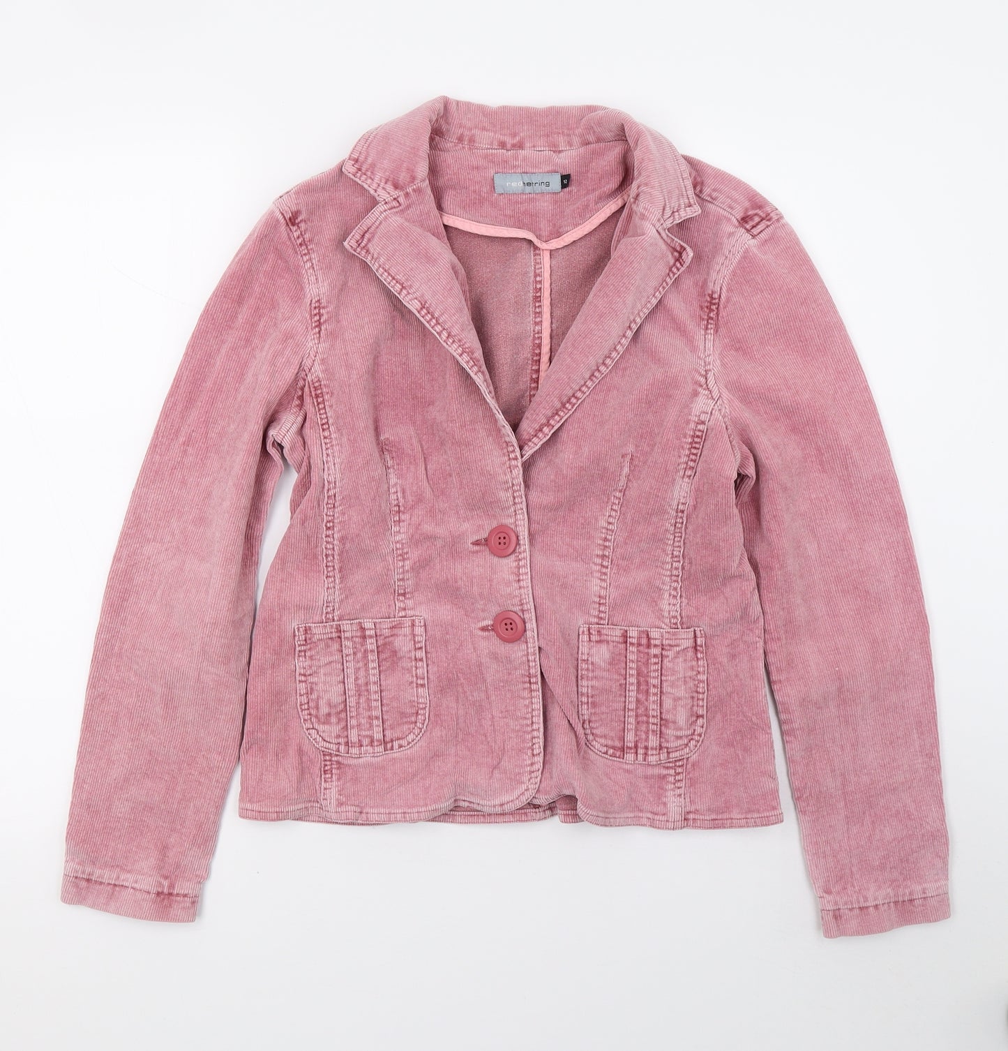 Red Herring Womens Pink   Jacket Coat Size 14