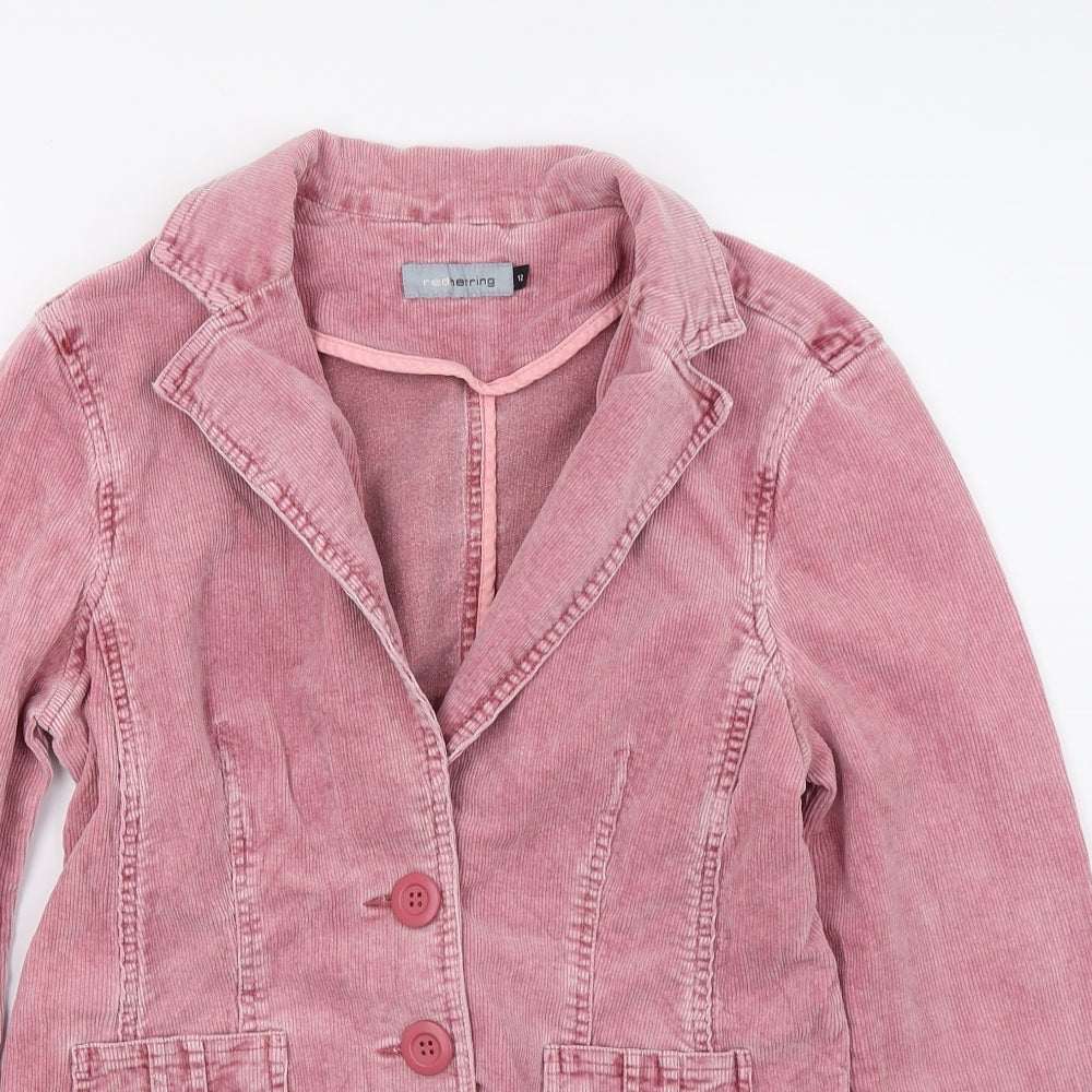 Red Herring Womens Pink   Jacket Coat Size 14