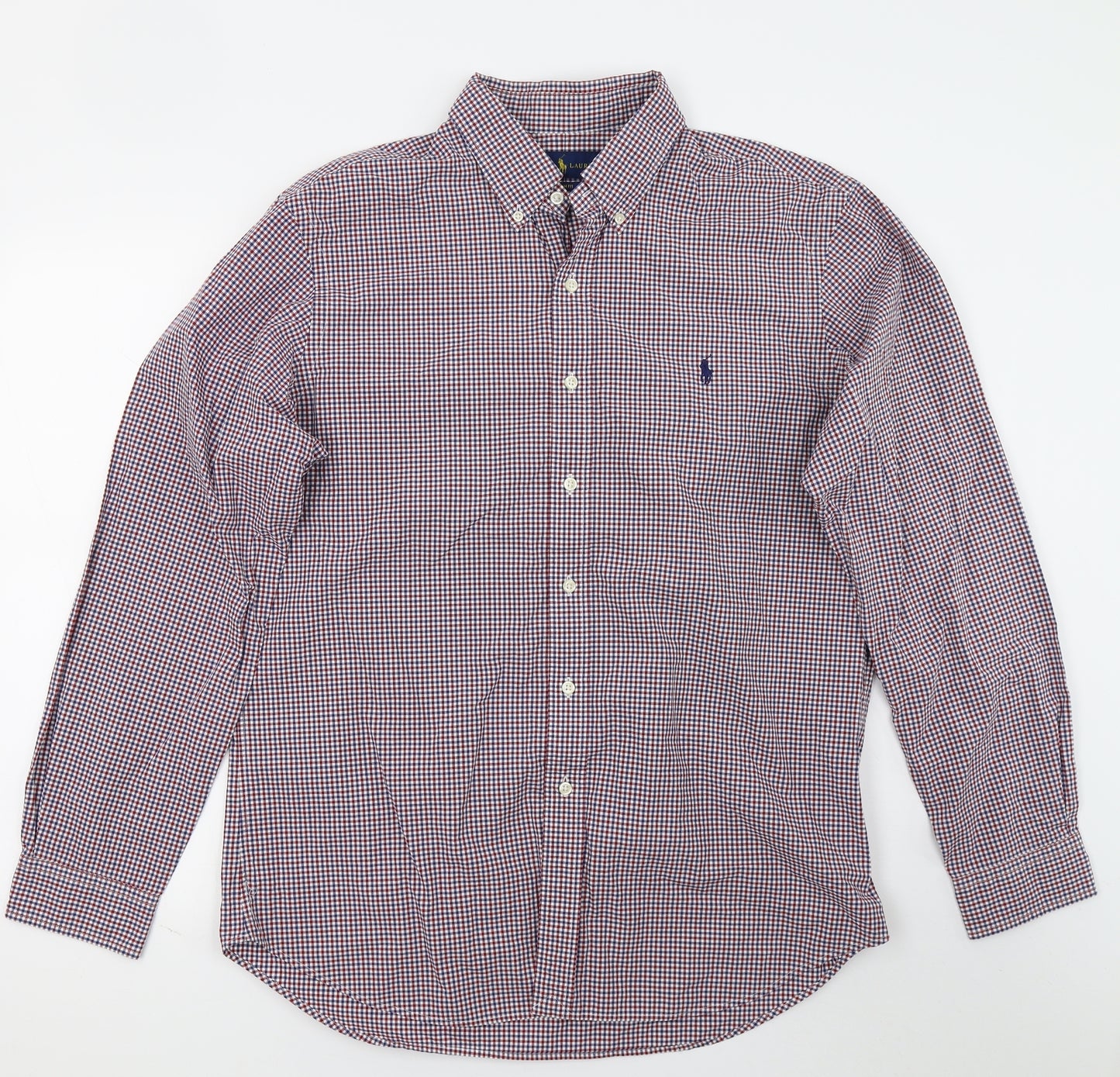 Polo Ralph Lauren Mens White Check   Button-Up Size XL