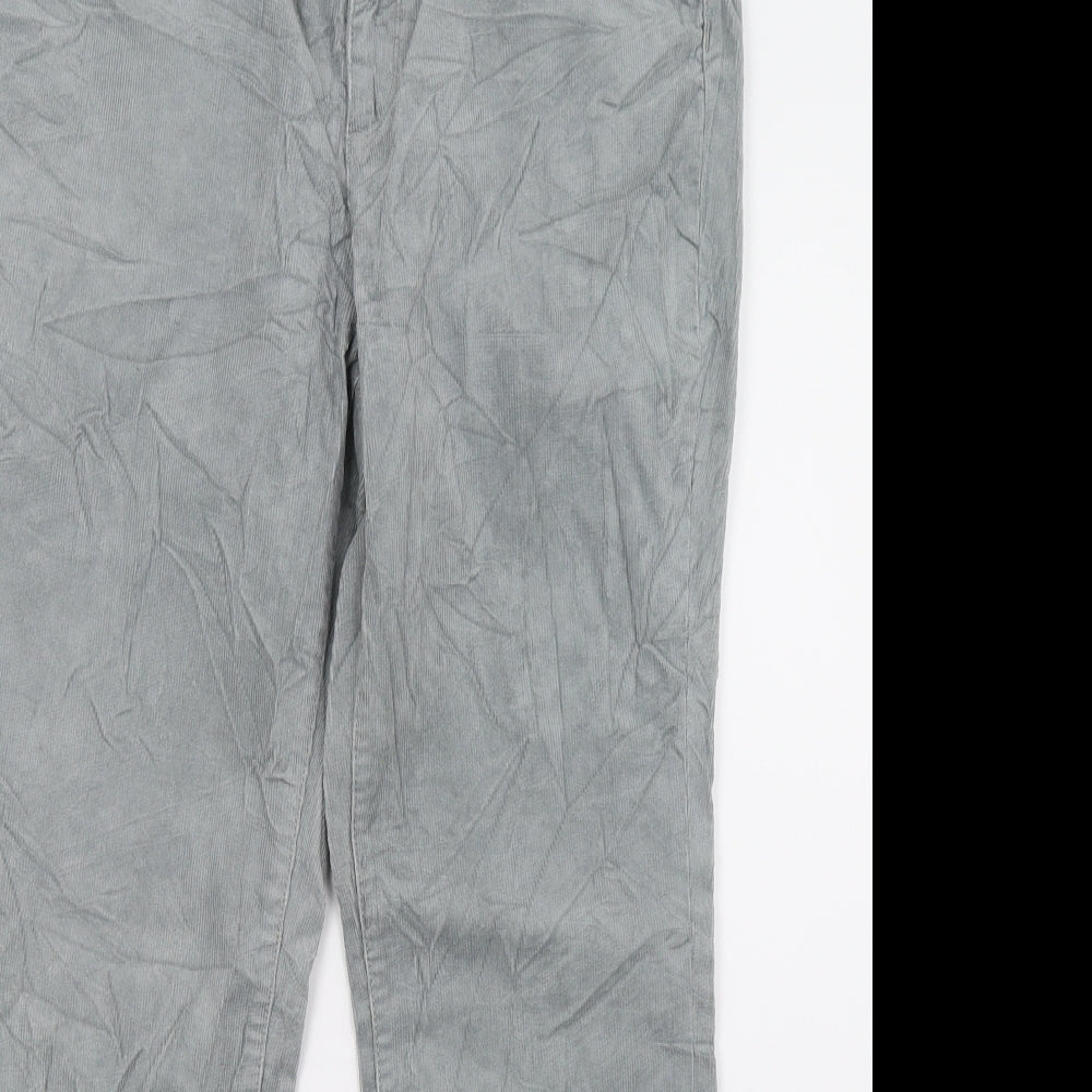 Landsend Womens Grey   Straight Jeans Size 14 L29 in