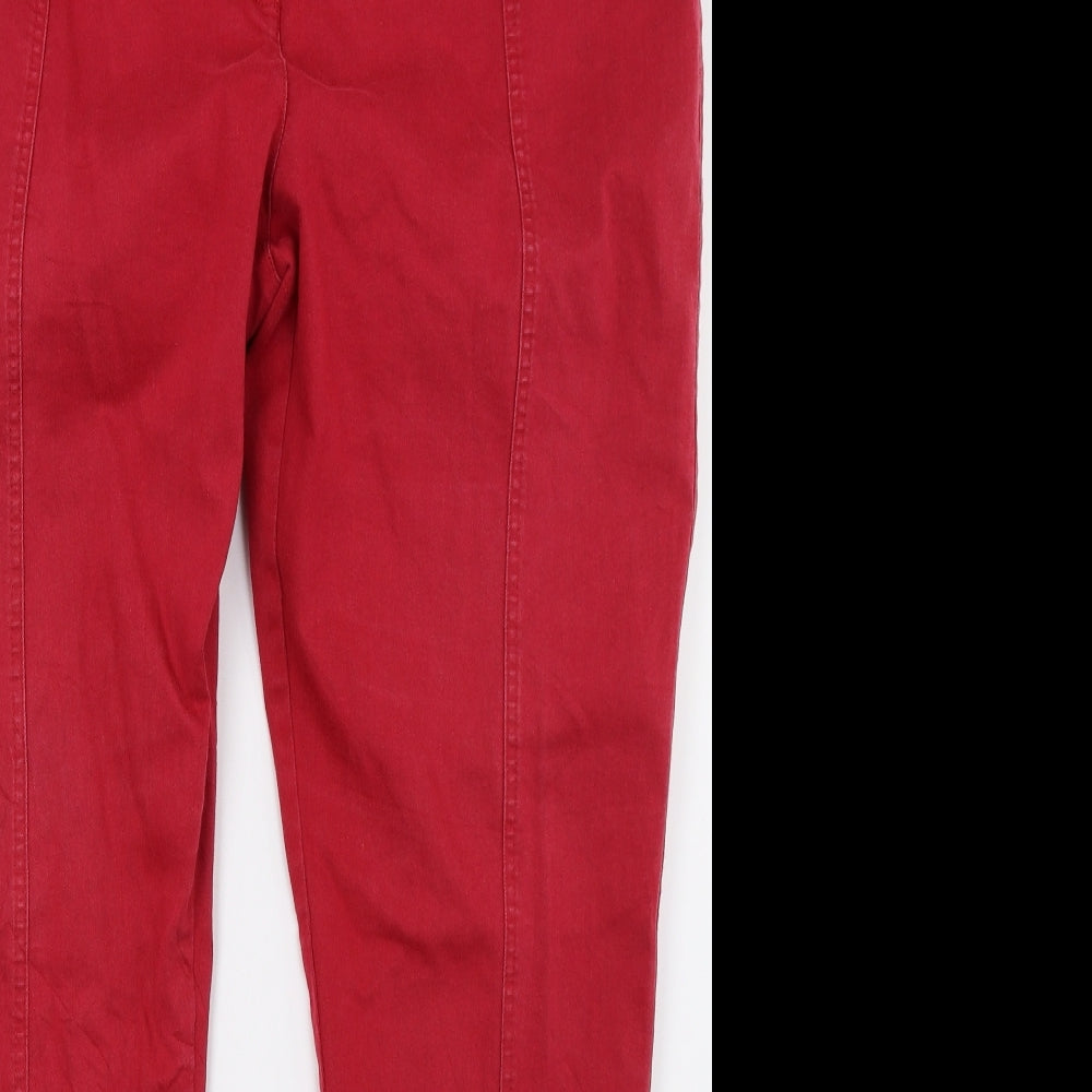 Klass Womens Red   Straight Jeans Size 20 L28 in