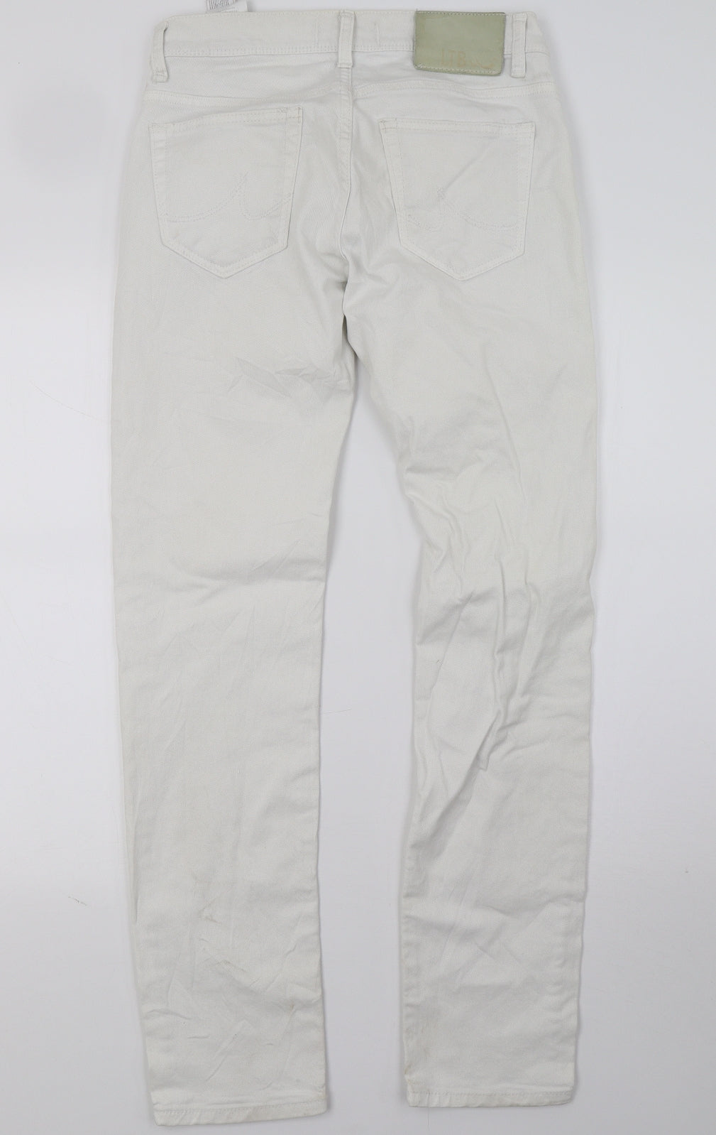 LTB Mens White   Straight Jeans Size 28 L30 in