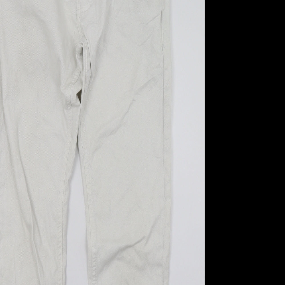 LTB Mens White   Straight Jeans Size 28 L30 in