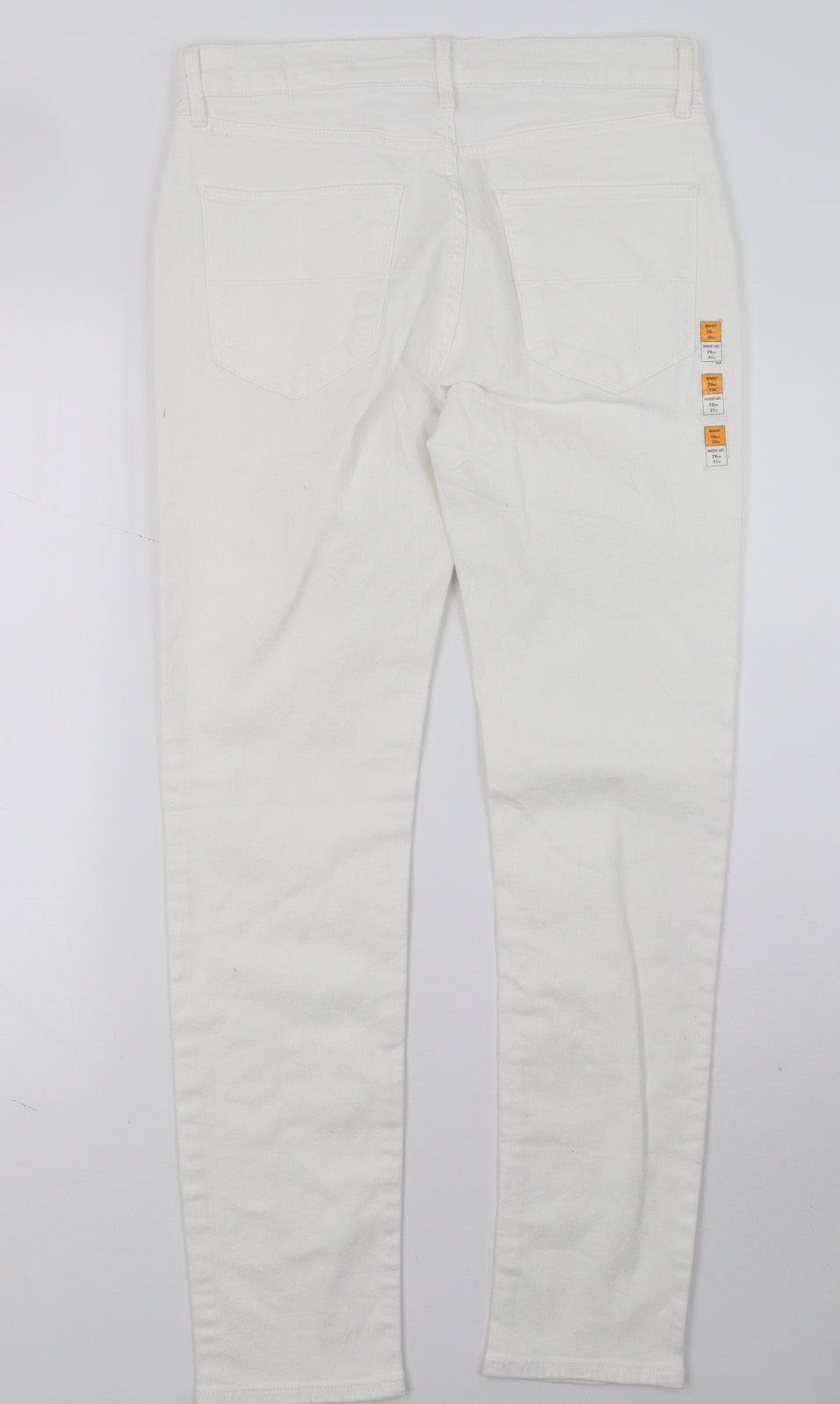 Marks and Spencer Womens White   Skinny Jeans Size 30 L30 in