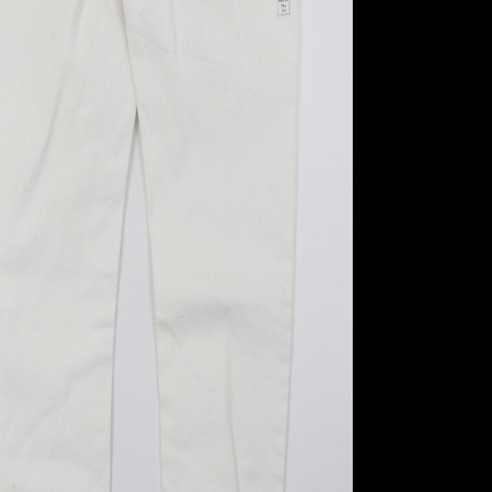 Marks and Spencer Womens White   Skinny Jeans Size 30 L30 in