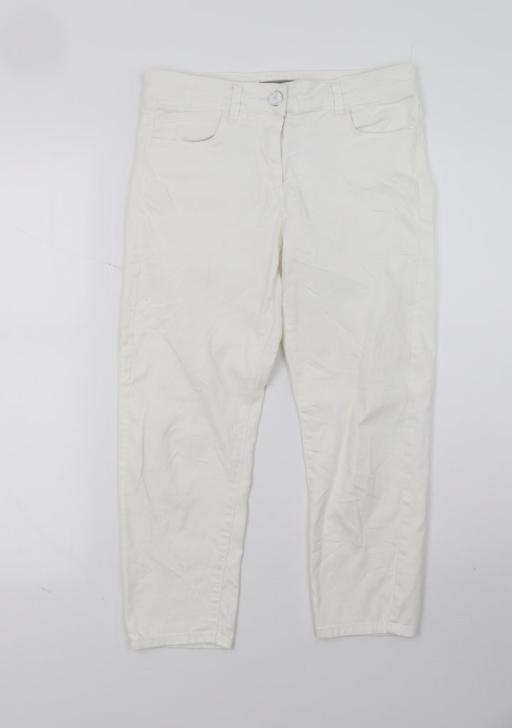 Marks and Spencer Womens White   Jegging Jeans Size 8 L21 in