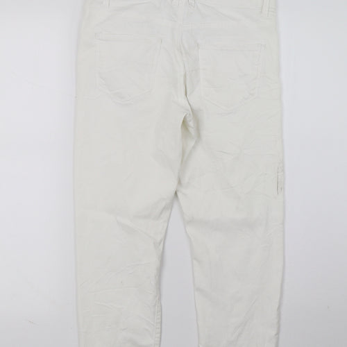 Marks and Spencer Womens White   Jegging Jeans Size 8 L21 in