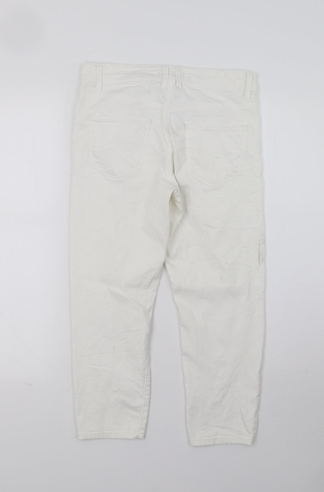 Marks and Spencer Womens White   Jegging Jeans Size 8 L21 in