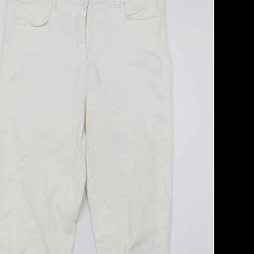 Marks and Spencer Womens White   Jegging Jeans Size 8 L21 in