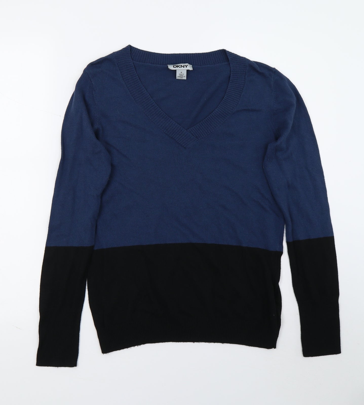 DKNY Womens Blue   Pullover Jumper Size M