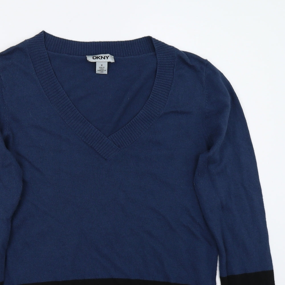 DKNY Womens Blue   Pullover Jumper Size M