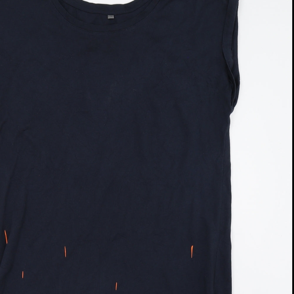 Preworn Womens Blue   Basic T-Shirt Size L