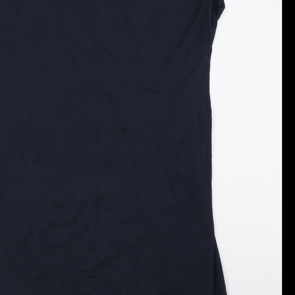 Preworn Womens Blue   Basic T-Shirt Size L